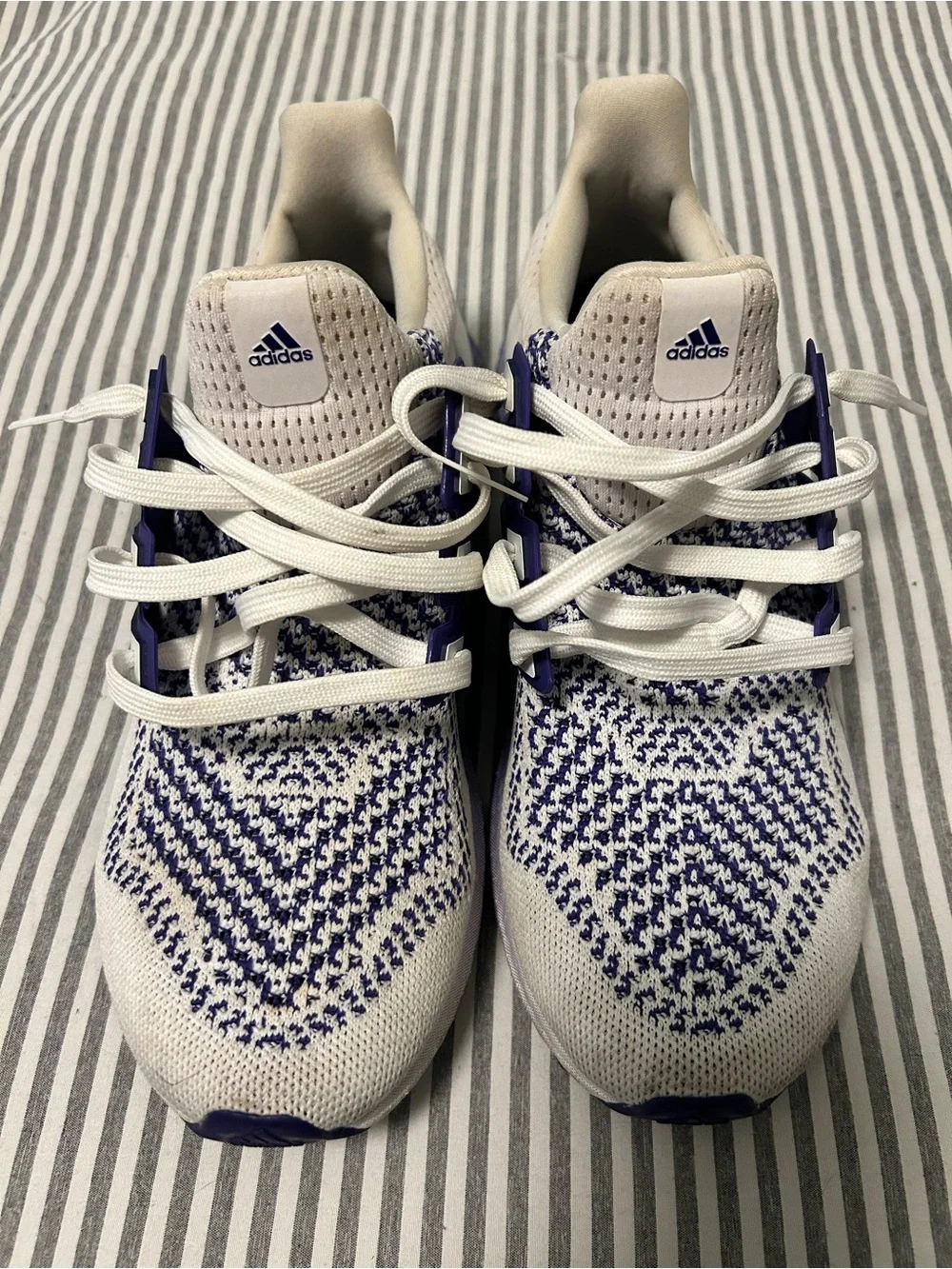 adidas Ultra Boost - purple and white